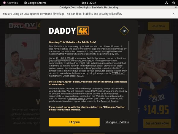 4k Daddy Discount Deal