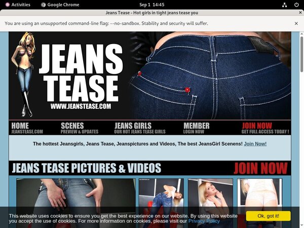 Account Premium Tease Jeans