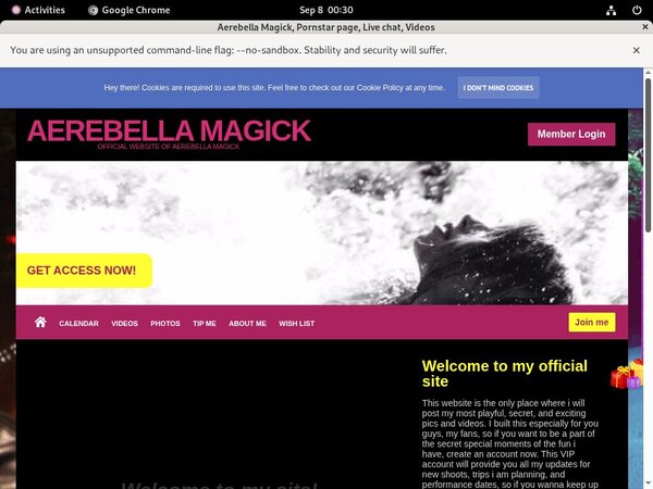 Aerebellamagick.modelcentro.com Discount Join Page