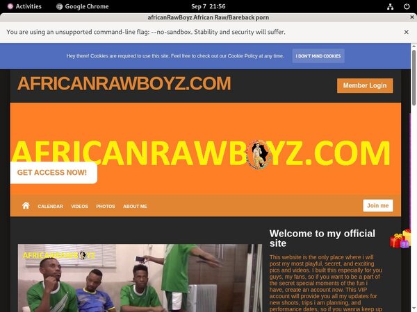 AfricanRawBoyz New Accounts
