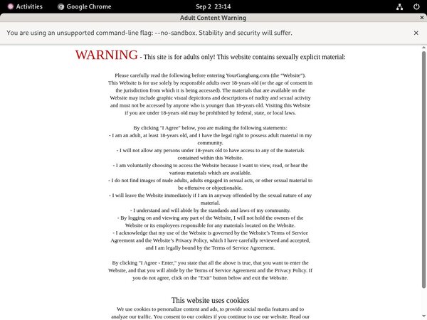 America Bukkake Account Information