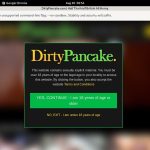 Dirty Pancake With Master Card