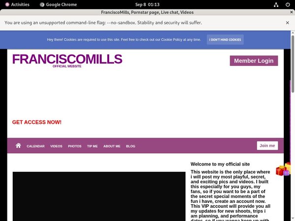 Franciscomills.modelcentro.com Free Porn