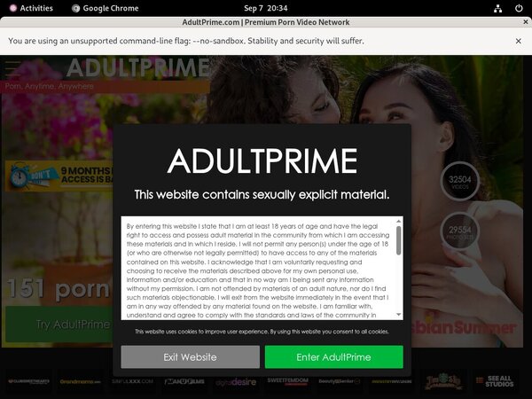 Free Adult Prime Passes