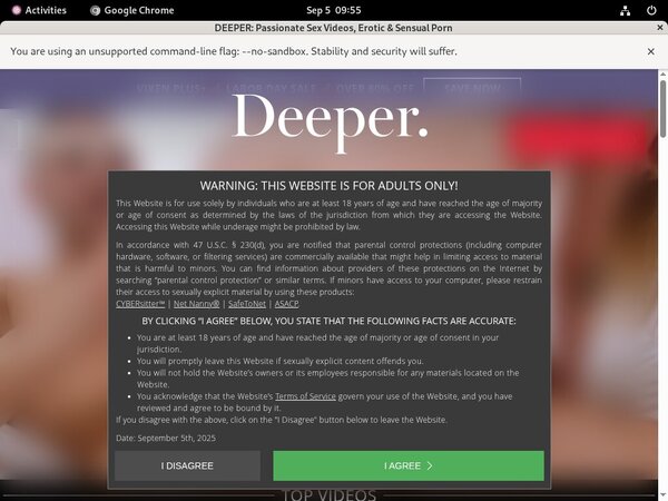 Free Deeper.com Login
