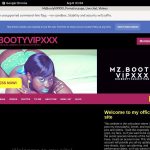 Free MzBootyVIPXXX Access