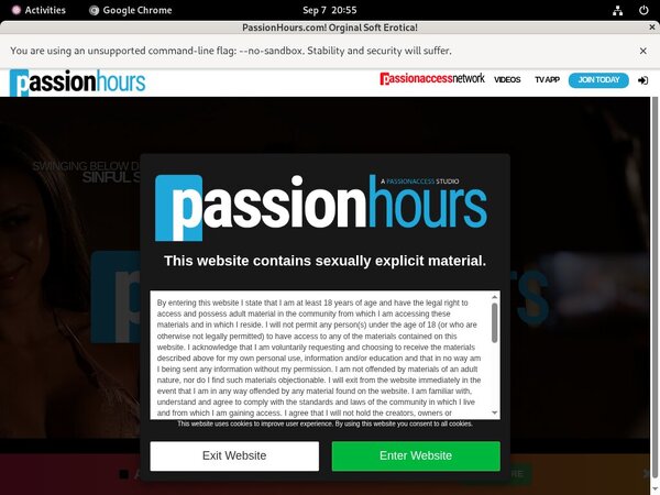Free Passionhours Password Account