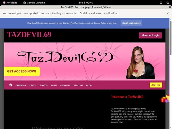 Free Working TazDevil69 Accounts