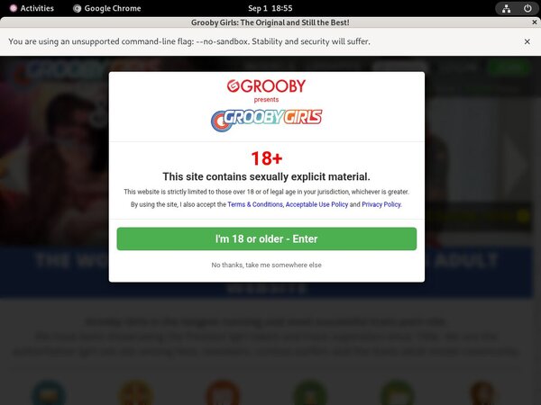 Grooby Girls Discount Members