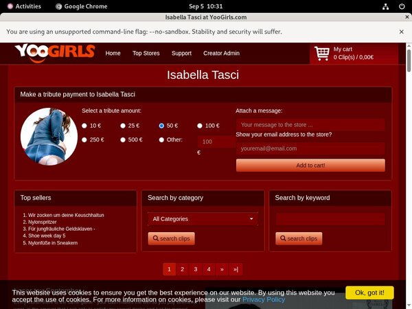 Isabella Tasci Account Share Isabella Tasci Account Share