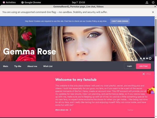 Join Gemmarose42.modelcentro.com