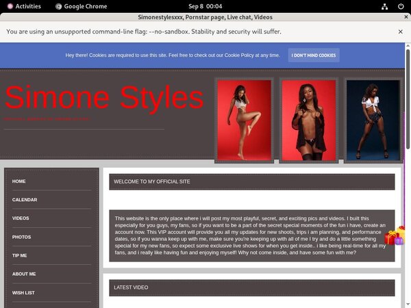 Login Simonestylesxxx Free