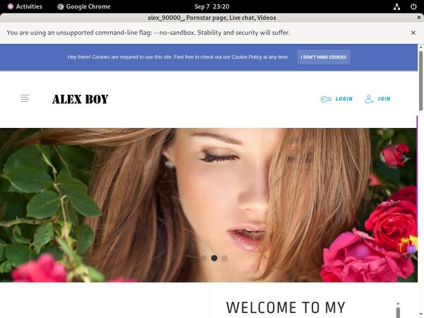 Make Alex90000.modelcentro.com Account