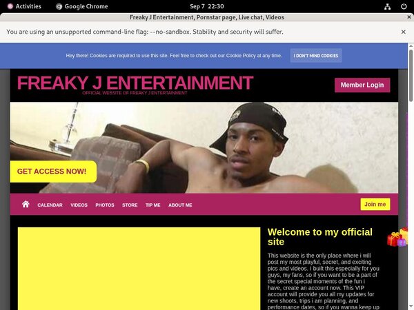 Make FreakyJEntertainment Account Make FreakyJEntertainment Account