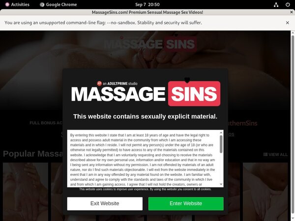 Massage Sins Sale Massage Sins Sale