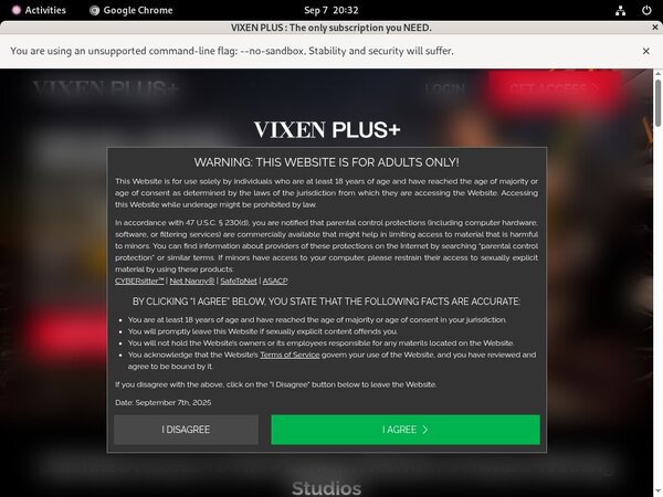 New Vixen Plus Discount Deal