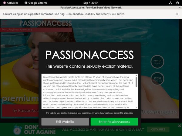 Passion Access Account Premium