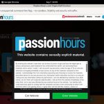 Passionhours.com Mobile Passwords