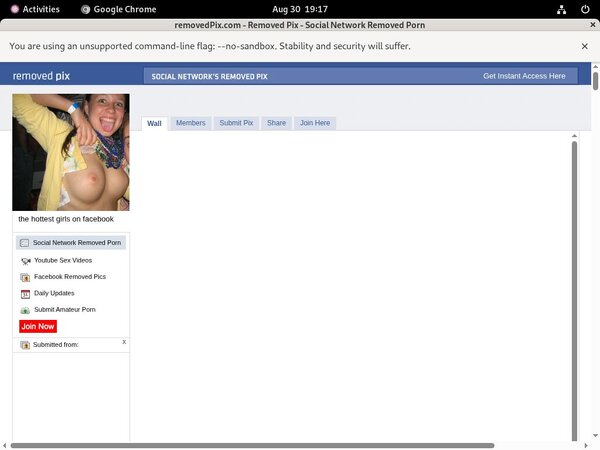 Removed Pix Password Blog