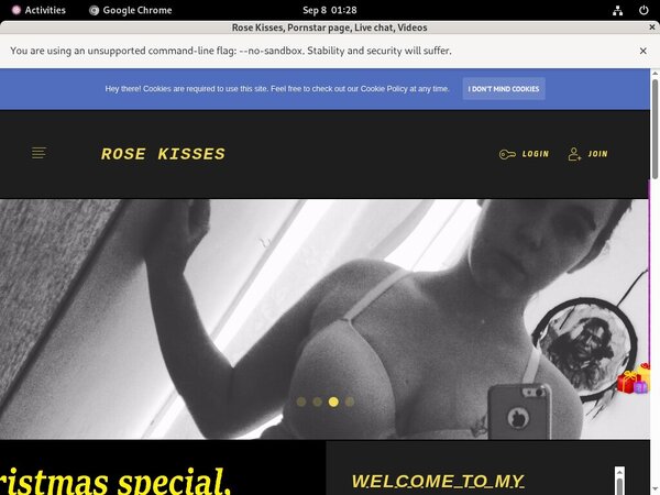 Rosekissesx.modelcentro.com Account Paypal
