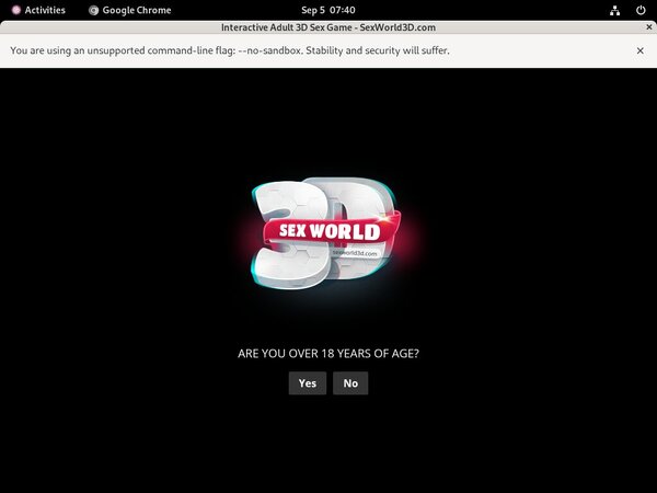 Sex World 3D Join By Phone