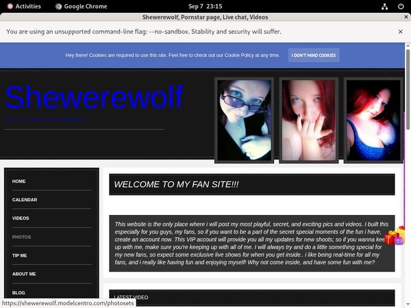 Shewerewolf.modelcentro.com Porn Discounts