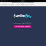 Swallow Bay Models