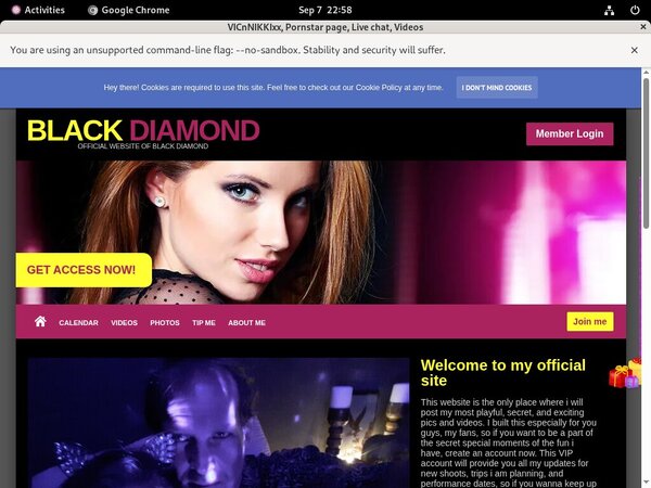 Vicnnikkixx.modelcentro.com Pornstar