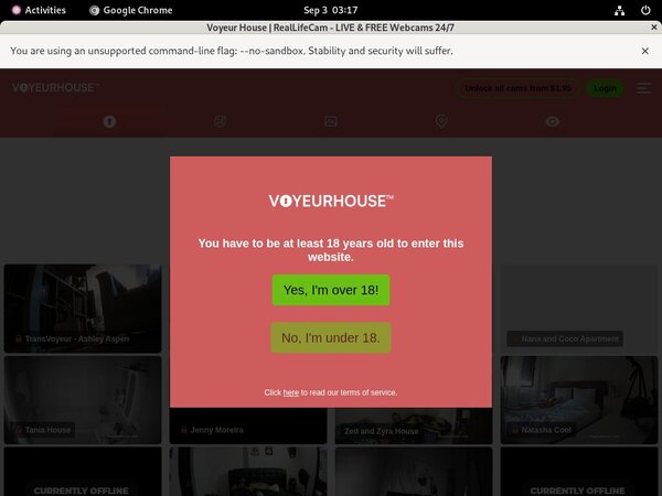 Voyeur House Deal