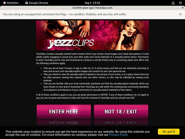 Yezzclips.com Web
