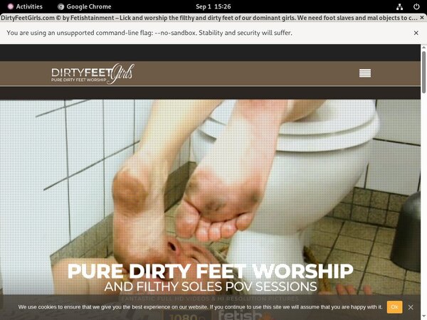 Girls Feet Dirty Discount