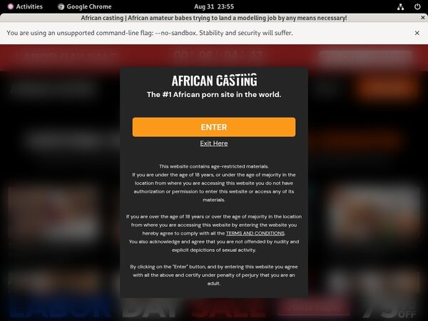 Africancasting.com Porno