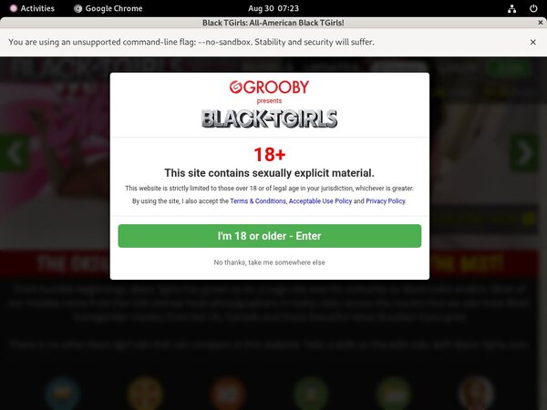 Black-tgirls.com Mobile Accounts