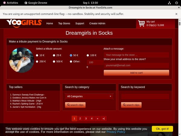 Dreamgirls In Socks Full Free