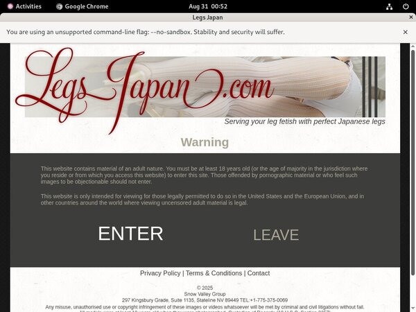 Legsjapan.com Account 2014