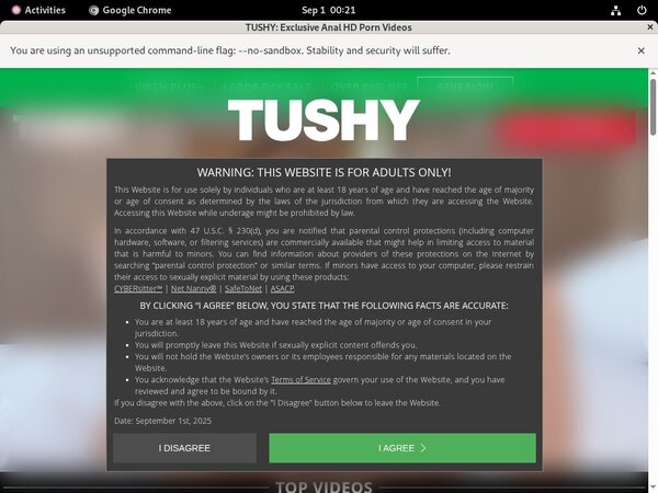Tushy.com Gift Card